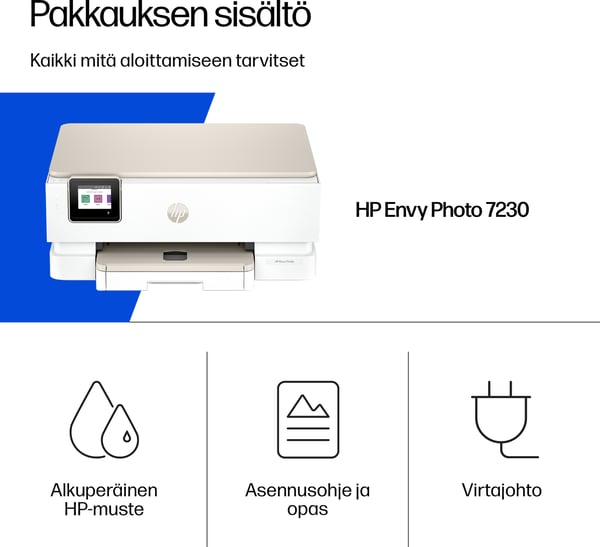 HP ENVY Photo 7230 trådlös All-in-One multifunktionsskrivare