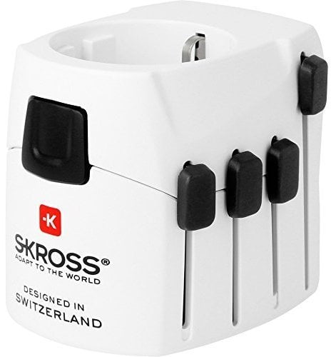 SKROSS World Adapter PRO jordet rejseadapter