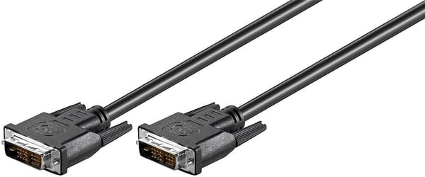 Goobay DVI-D Dual Link -monitor kabel, 2 m