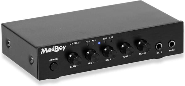MadBoy U-Remix 2 Bluetooth-trådløse karaokemikrofonpar med mixeren