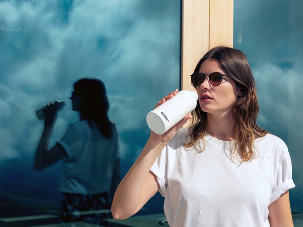 SIGG Traveller White drikkedunk, 0,6 l, hvid