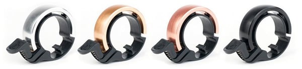 Knog Oi-cykelklokke, stor, sølv