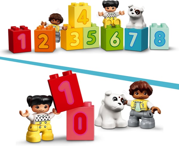 LEGO DUPLO My First Siffertåg – Lär dig räkna 10954 Byggleksak (23 delar)