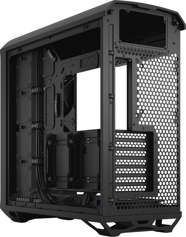 Fractal Design Torrent Black Solid E-ATX-chassi, svart