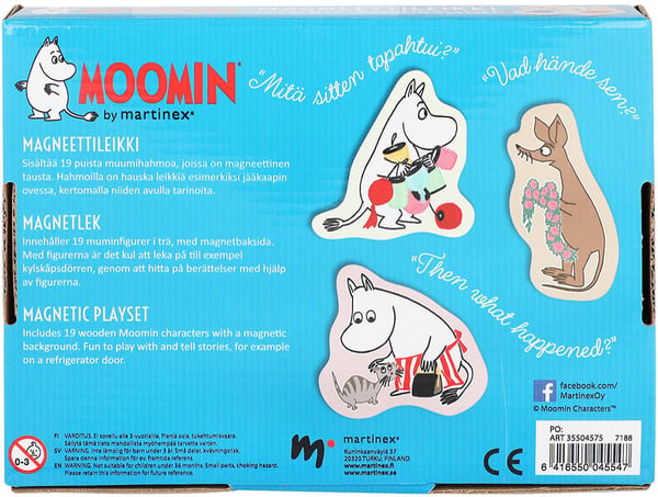 Mumin Magnetleksak