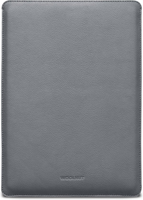 Woolnut lædertaske - beskyttelsesetui til 16" MacBook Pro, grå
