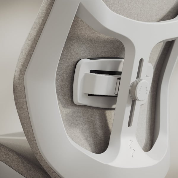 Fractal Design Refine Fabric Light -spelstol, ljus