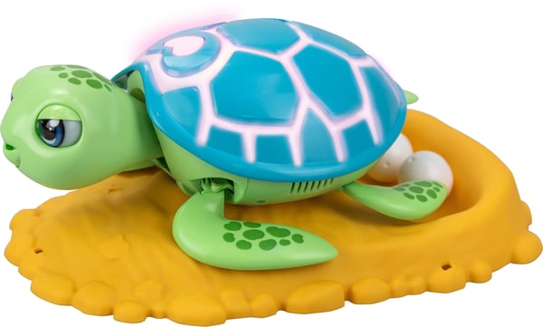 Rescue Turtle - Interaktiv skildpadde som har brug for pleje, grøn