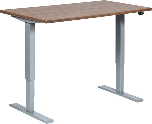 Elfen Ergodesk -bordsskiva, 120 x 80 cm, valnöt