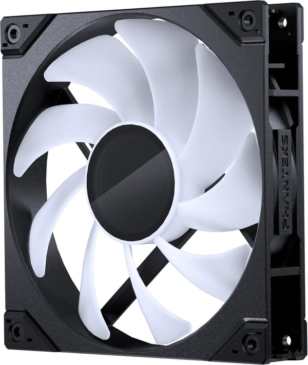 Phanteks M25 Gen2 140 mm PWM DRGB Reverse-fläkt, vit