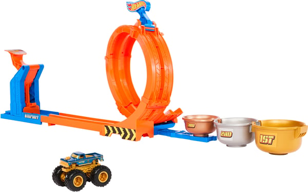 Hot Wheels Monster Trucks Loop & Flip Trophy Challenge bilbana