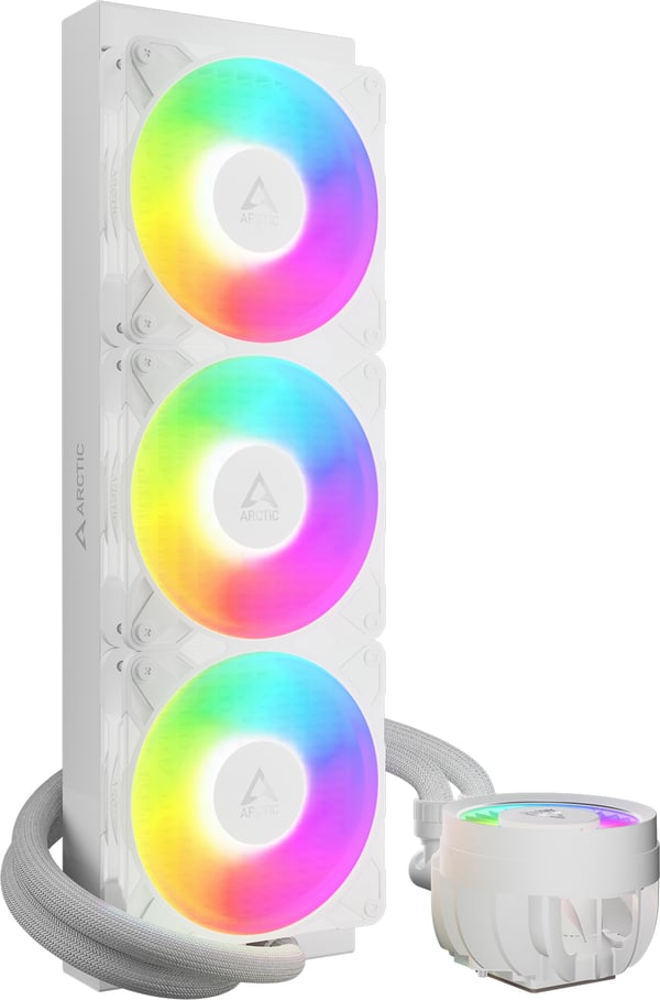 Arctic Liquid Freezer III Pro 360 A-RGB vätskekylsystem, vit