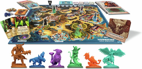Ravensburger Horrified Grekiska Monster spel