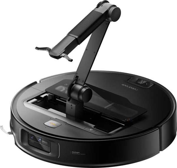 Roborock Saros Z70 robotdammsugare med docka, svart