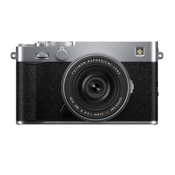 Fujifilm X-E5 systemkamera + XF23 mm F2.8 objektiv, silver