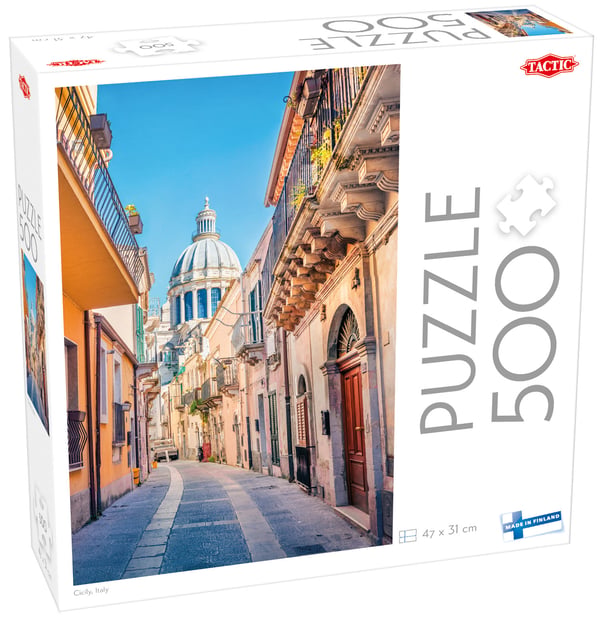 Tactic Sicilien Italien, pussel 500 bitar