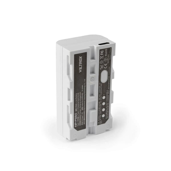 Viltrox NP-F550 batteri, 2200 mAh, USB-C