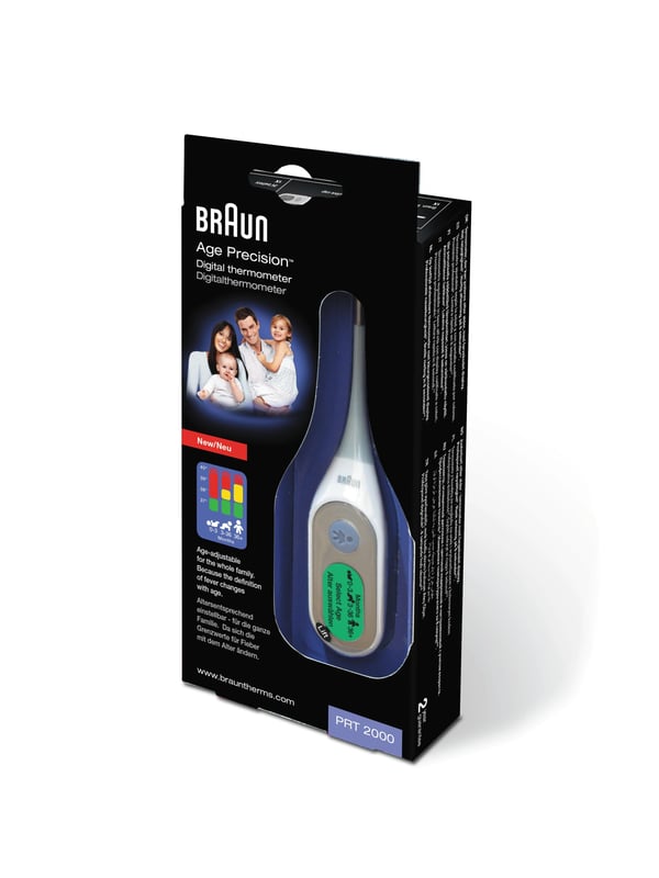 Braun PRT2000 Åldersprecision digital termometer