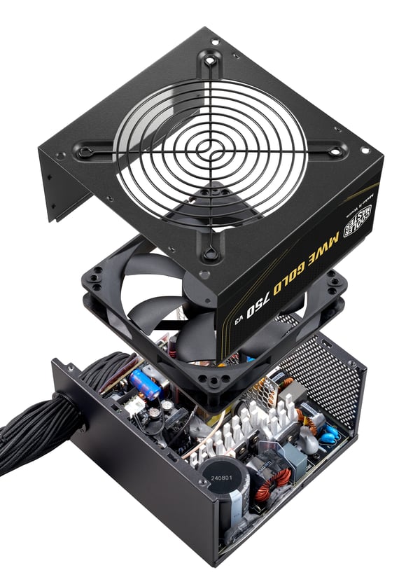 Cooler Master MWE Gold V3 nätaggregat, 750 W