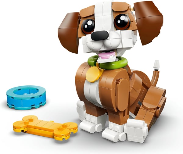 LEGO Creator 31382 Söta djur: Lekfull hundvalp 3-i-1