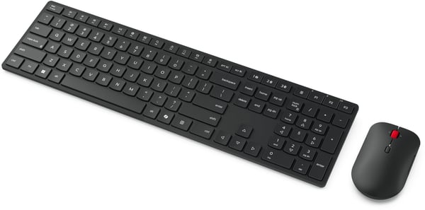 Lenovo Wireless Multi-Mode Pro Combo Keyboard and Mouse 6000 tangentbord och mus, svensk/finsk