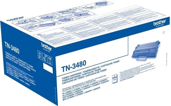 Brother TN3480 -laserkassett, svart