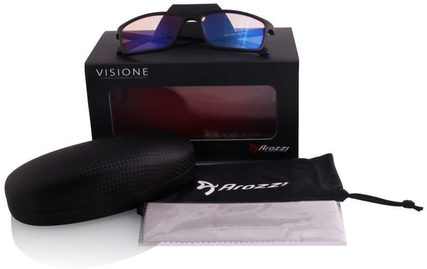 Arozzi Visione VX-200 Gaming-glasögon, svart
