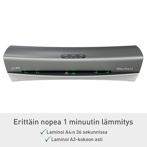 Leitz iLAM Office Pro A3 -laminator, silver