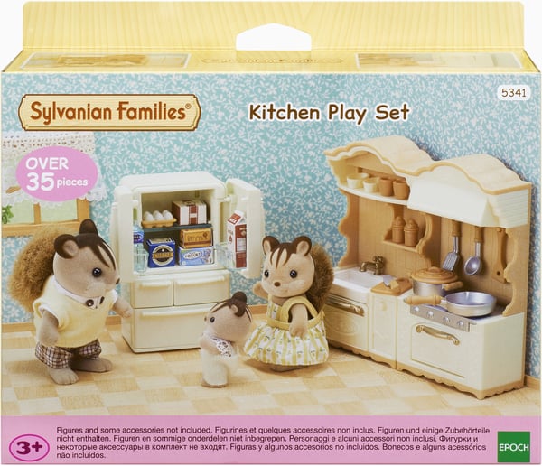 Sylvanian Families - Bondegårdskøkken med køleskab