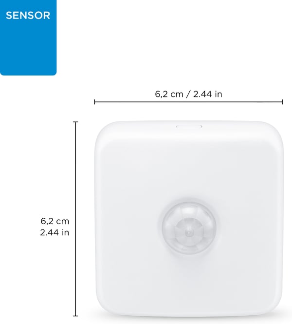 Wiz Sensor -trådlös rörelsesensor, vit, inomhus