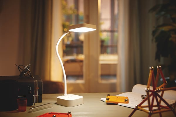 Philips Rock DSK211 - skrivebordslampe, hvid