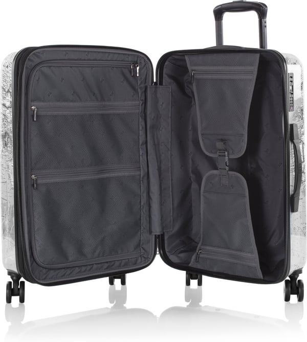 Heys Journey 3G Fashion Spinner 66 cm - kuffert med farverigt kort