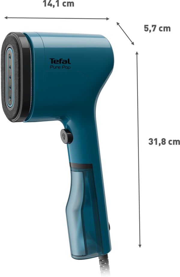 Tefal Pure Pop - tekstilstrygejern, blå