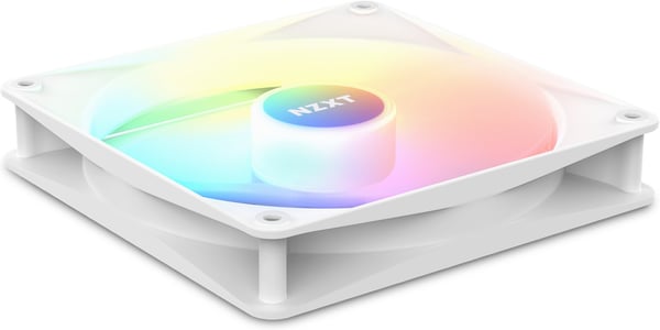 NZXT F120 RGB Core blæser, 120 mm, hvid