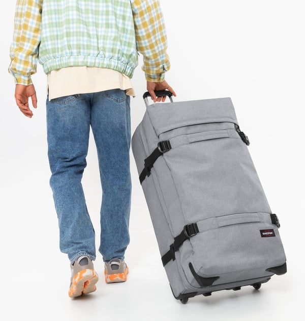 Eastpak TRANSIT'R L 79 cm -kuffert, grå
