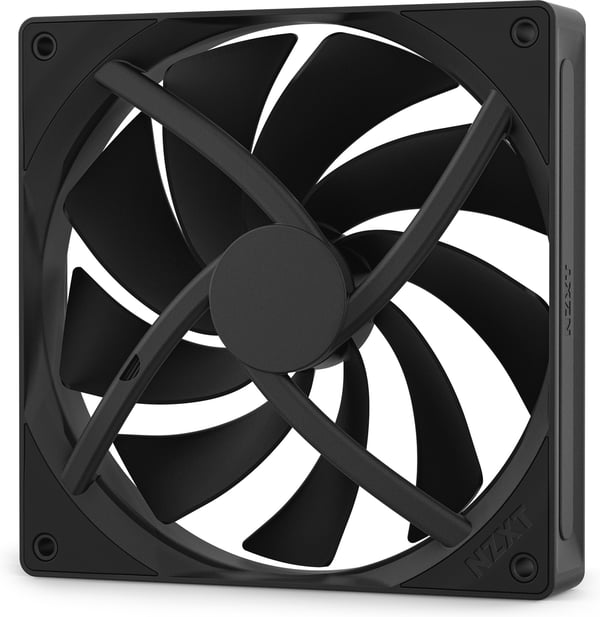 NZXT F140Q -fläkt, 140 mm, svart
