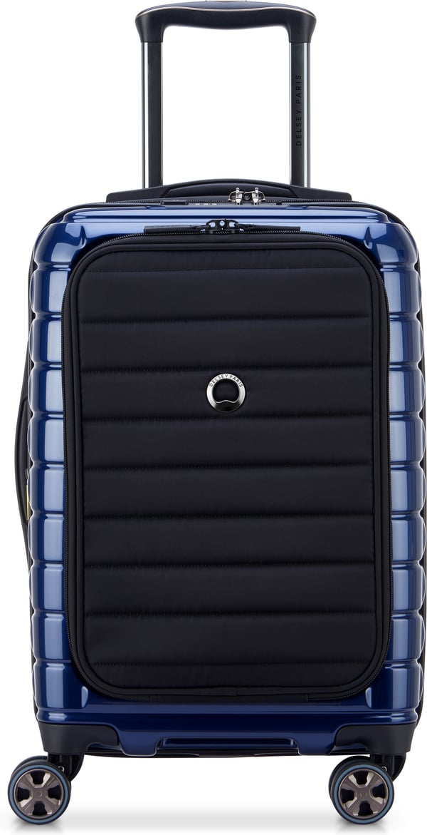 Delsey Shadow 5.0 Expandable Business 55 cm -kuffert, blå/sort