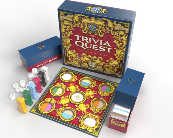 Tactic Trivia Quest brädspel