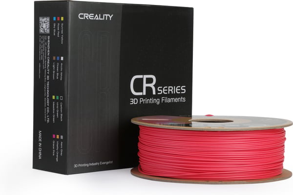 Creality CR-PLA Matte filament til 3D-printere, 1,75 mm, jordbær rød