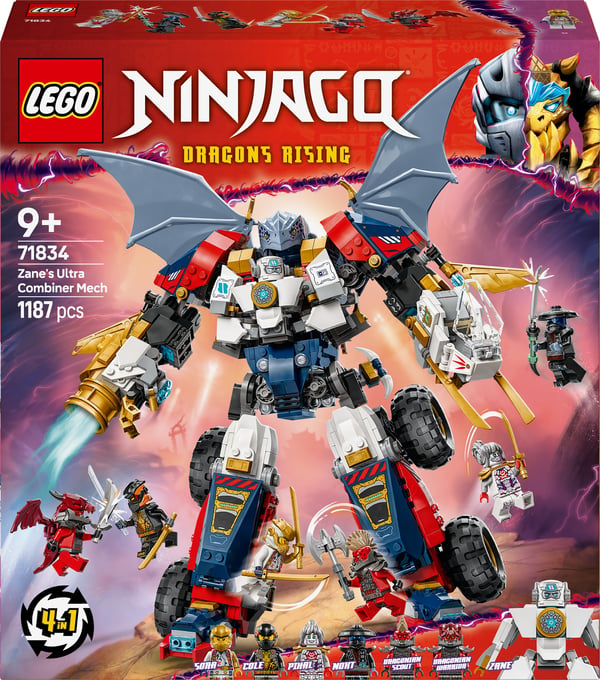 LEGO Ninjago 71834 – Zanes ultrakombinationsrobot