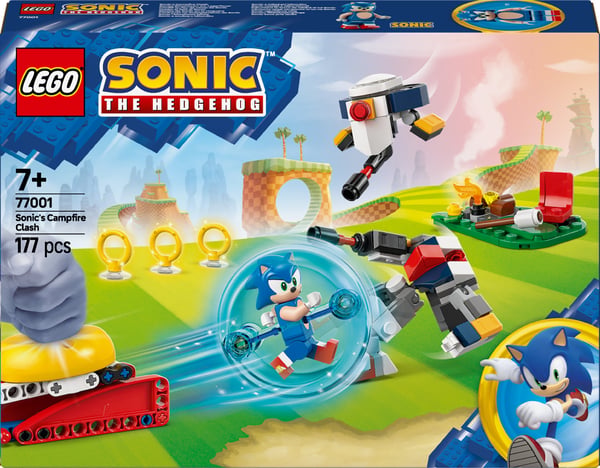 LEGO Sonic 77001 – Sonic och striden vid lägerelden