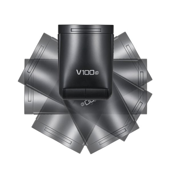 Godox Speedlite V100 blixt, Canon