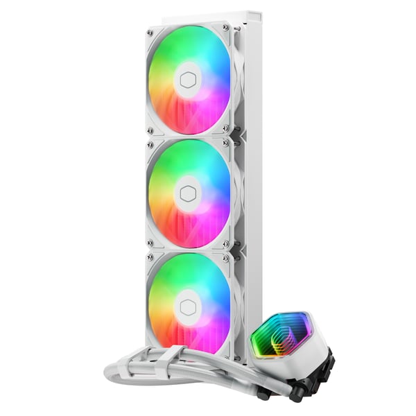 Cooler Master MasterLiquid 360 Core II White Edition vätskekylningssystem, vit