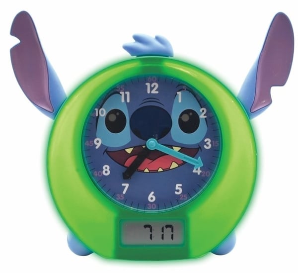 Disney Stitch Sömnlärande vän och väckarklocka