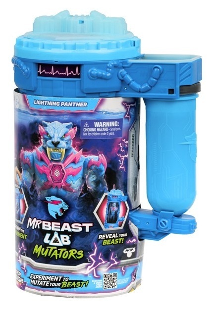 MrBeast Lab Mutator lekfigur, Lightning Panther
