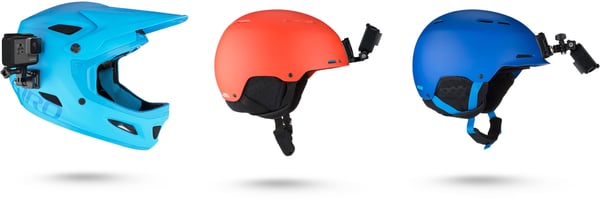 GoPro Hjälmfäste för fram- och sidosmontering