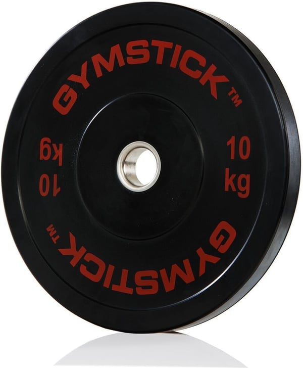 Gymstick Bumper Plate -vikt, 10 kg