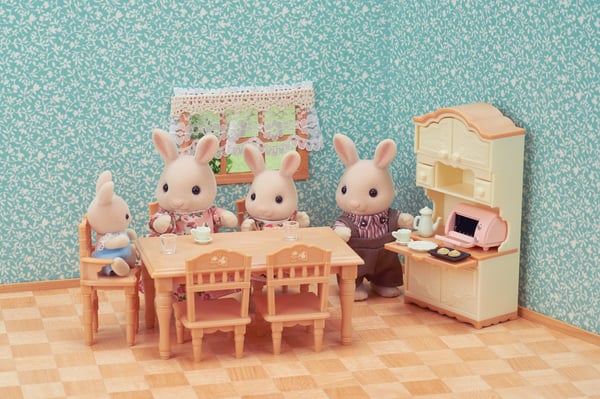 Sylvanian Families - Bondegårdens spisestue