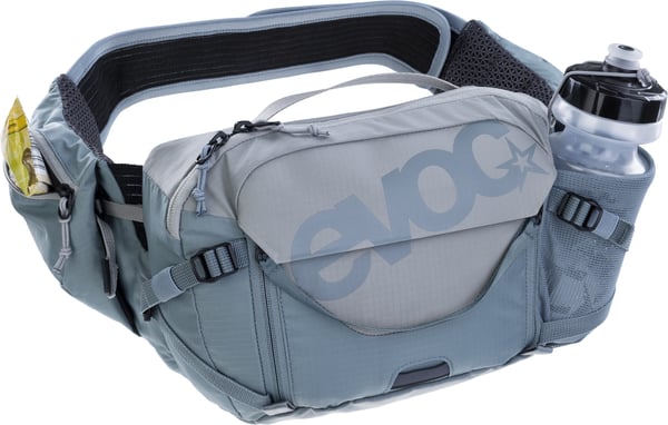 Evoc HIP PACK PRO 3 bæltetaske 1,5 l med vandblære, blågrå