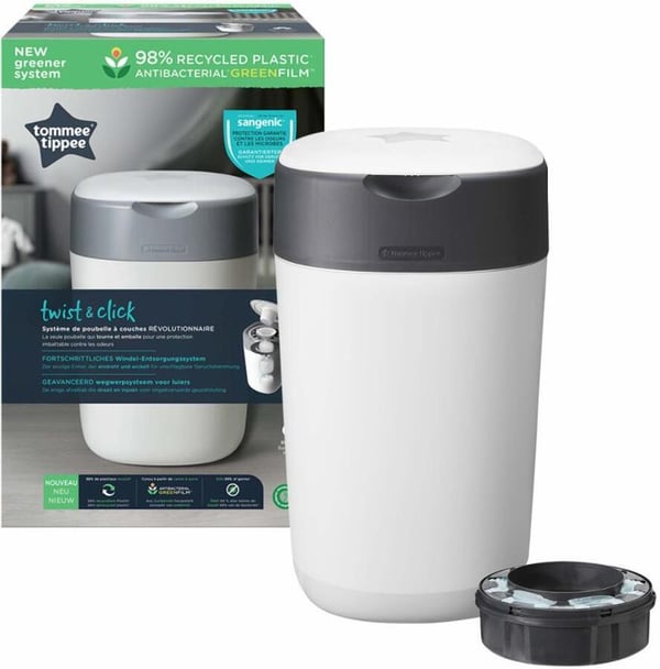 Sangenic Twist & Click - bleposer + refillkassette